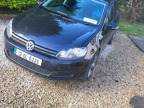 Volkswagen Golf Hatchback, Diesel, 2012, Black