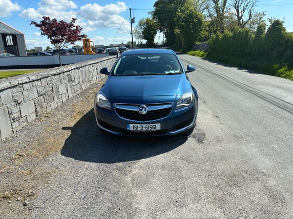 Vauxhall Insignia Hatchback, Diesel, 2016, Blue