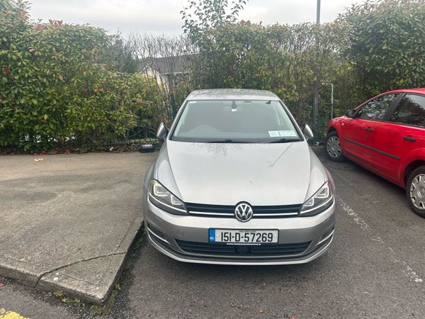 Volkswagen Golf Hatchback, Petrol, 2015, Silver
