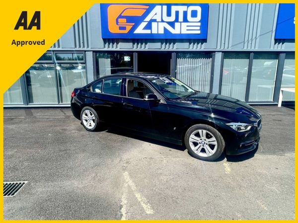 BMW 3-Series Saloon, Petrol Plug-in Hybrid, 2018, Black