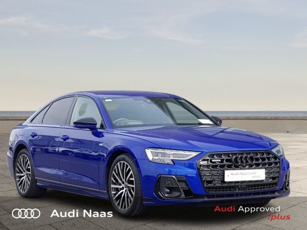 Audi A8 Saloon, Petrol Hybrid, 2023, Blue