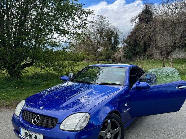 Mercedes-Benz SLK Saloon, Petrol, 1998, Blue