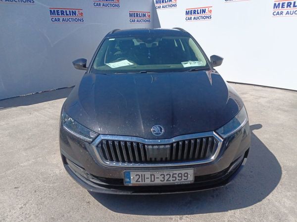 Skoda Octavia Estate, Petrol, 2021, Black