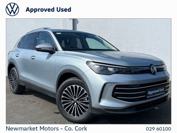 Volkswagen Tiguan SUV, Petrol Plug-in Hybrid, 2025, Silver