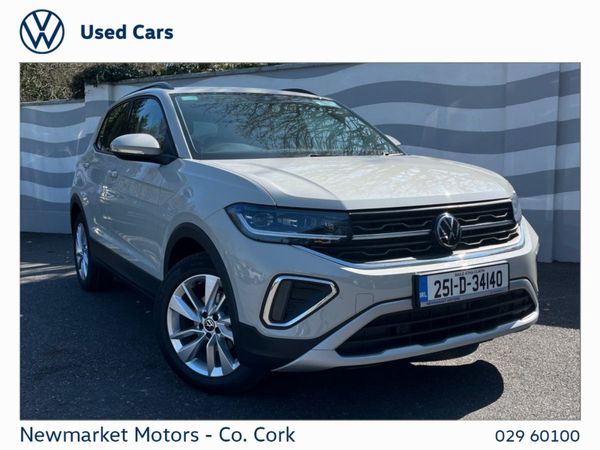 Volkswagen T-Cross SUV, Petrol, 2025, Grey