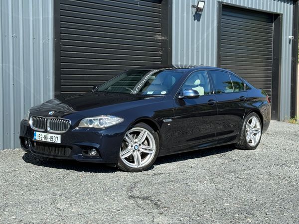 BMW 5-Series Saloon, Diesel, 2015, Black