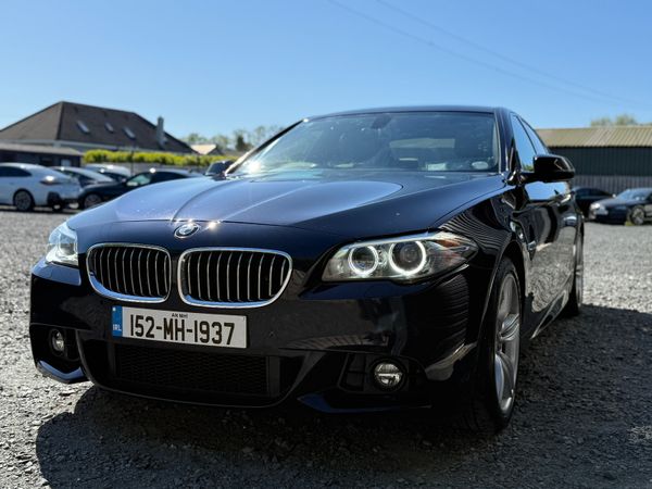 BMW 5-Series Saloon, Diesel, 2015, Black