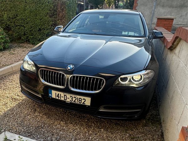 BMW 5-Series Saloon, Diesel, 2014, Black