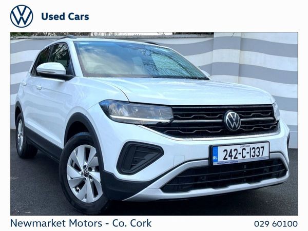 Volkswagen T-Cross Estate, Petrol, 2024, White