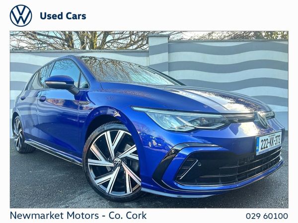 Volkswagen Golf Hatchback, Petrol, 2022, Blue
