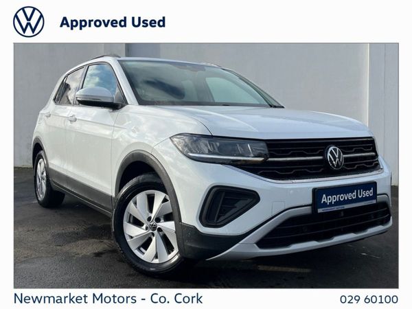 Volkswagen T-Cross Estate, Petrol, 2024, White