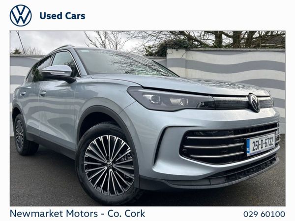 Volkswagen Tiguan SUV, Petrol Plug-in Hybrid, 2025, Silver