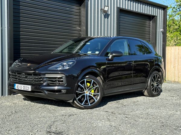 Porsche Cayenne SUV, Petrol Hybrid, 2018, Black