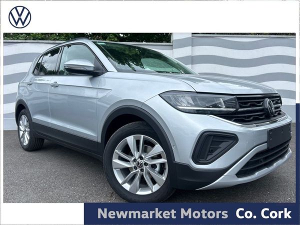 Volkswagen T-Cross SUV, Petrol, 2025, Silver