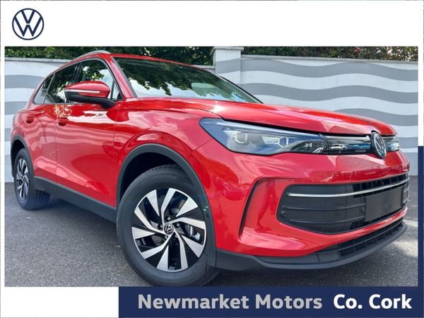 Volkswagen Tiguan SUV, Diesel, 2025, Red
