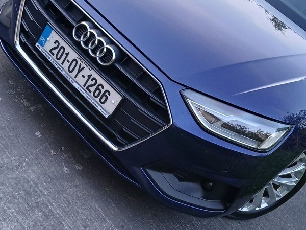 Audi A4 Saloon, Diesel, 2020, Blue