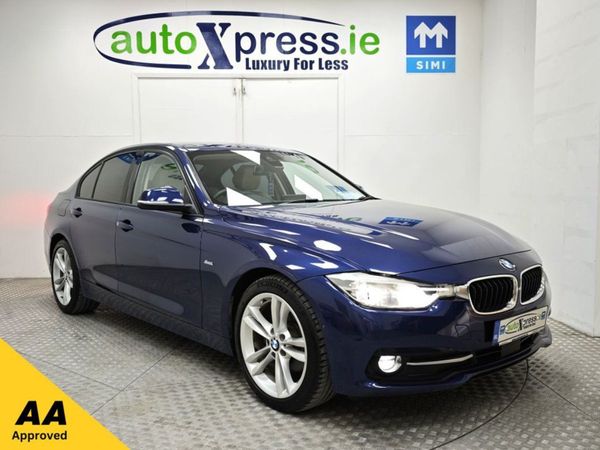 BMW 3-Series Saloon, Diesel, 2016, Blue