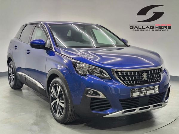 Peugeot 3008 Hatchback, Diesel, 2018, Blue