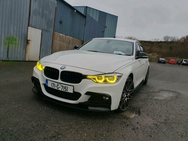 BMW 3-Series Saloon, Diesel, 2017, White