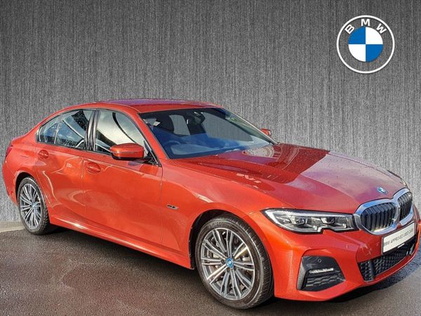 BMW 3-Series Saloon, Petrol Plug-in Hybrid, 2022, Orange