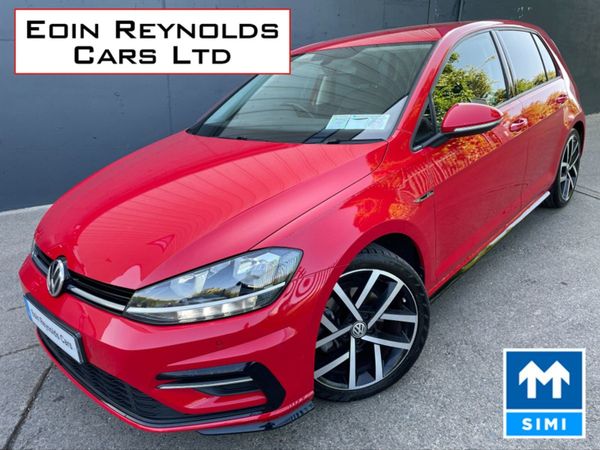 Volkswagen Golf Hatchback, Petrol, 2020, Red