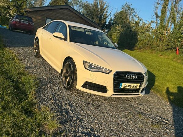 Audi A6 Saloon, Diesel, 2018, White