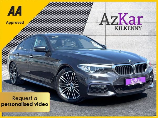 BMW 5-Series Saloon, Diesel, 2018, Grey