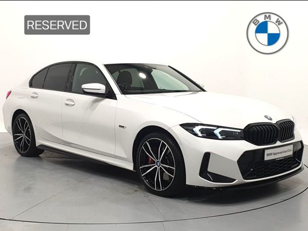 BMW 3-Series Saloon, Petrol Plug-in Hybrid, 2023, White
