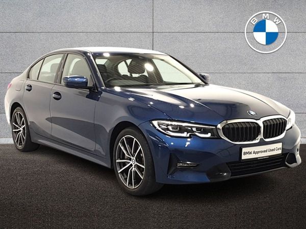 BMW 3-Series Saloon, Petrol Plug-in Hybrid, 2021, Blue