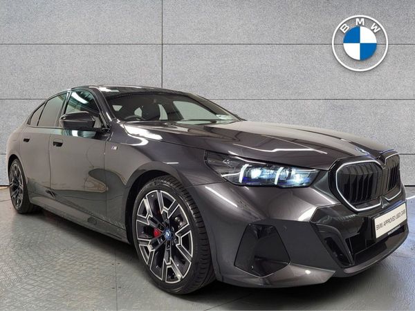 BMW 5-Series Saloon, Petrol Plug-in Hybrid, 2024, Grey