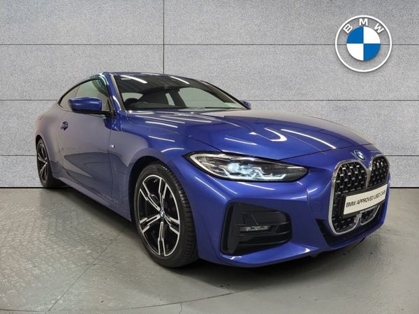 BMW 4-Series Coupe, Diesel Hybrid, 2023, Blue