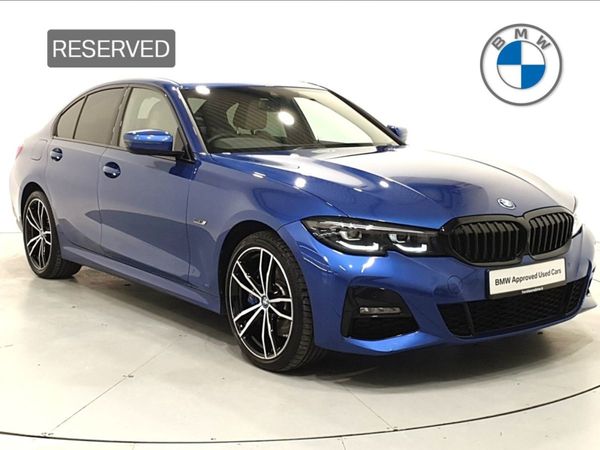 BMW 3-Series Saloon, Petrol Plug-in Hybrid, 2022, Blue
