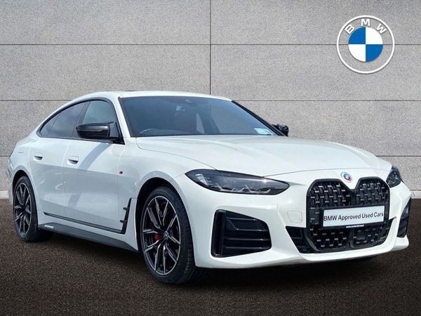 BMW 4-Series Hatchback, Diesel Hybrid, 2022, White