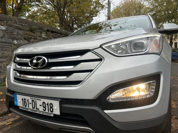 Hyundai Santa Fe SUV, Diesel, 2016, Silver