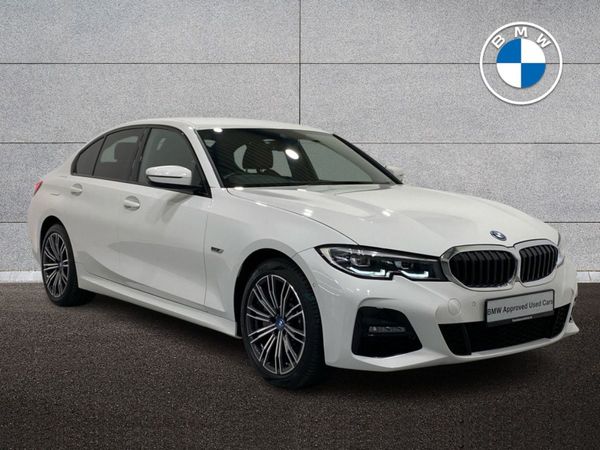 BMW 3-Series Saloon, Petrol Plug-in Hybrid, 2022, White