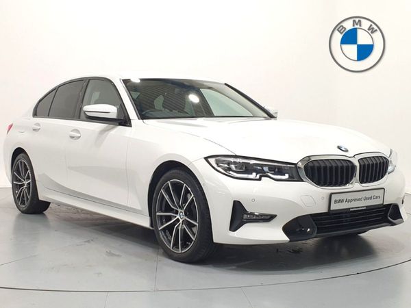 BMW 3-Series Saloon, Diesel Hybrid, 2021, White