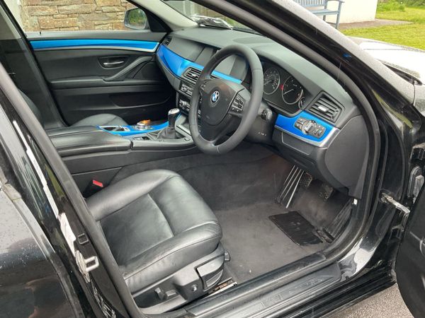 BMW 5-Series Saloon, Diesel, 2011, Black