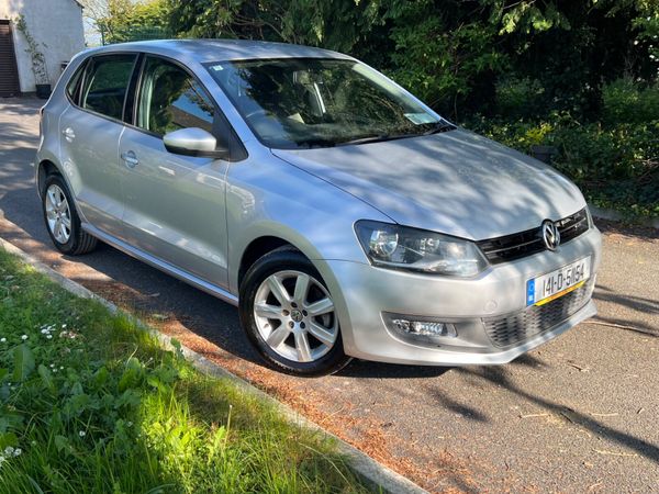 Volkswagen Polo Hatchback, Petrol, 2014, Silver