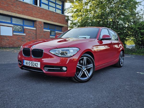 BMW 1-Series Hatchback, Petrol, 2014, Red