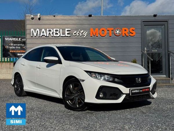 Honda Civic Hatchback, Petrol, 2017, White