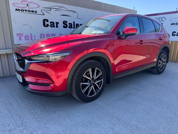 Mazda CX-5 SUV, Diesel, 2017, Red