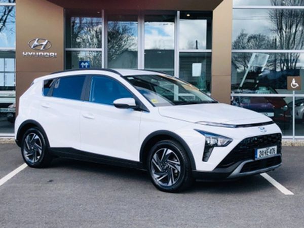 Hyundai Bayon SUV, Petrol, 2024, Polar White