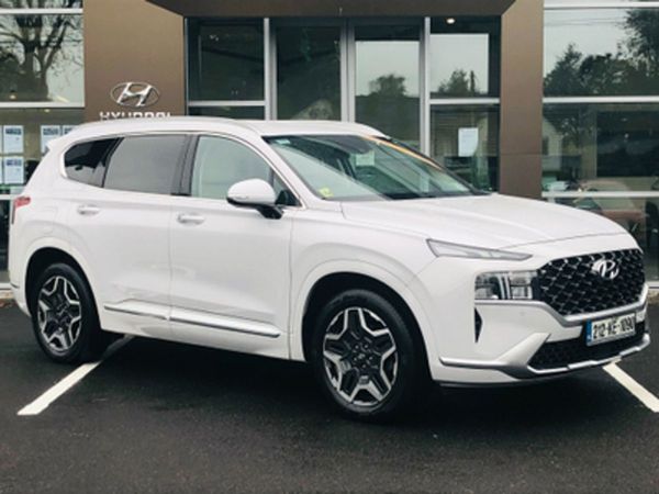 Hyundai Santa Fe SUV, Petrol Plug-in Hybrid, 2021, Polar White