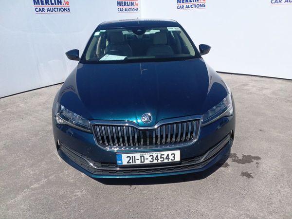 Skoda Superb Saloon, Diesel, 2021, Blue
