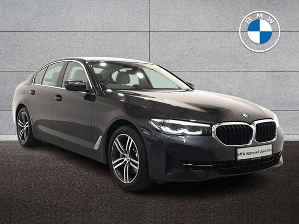 BMW 5-Series Saloon, Petrol Plug-in Hybrid, 2021, Grey