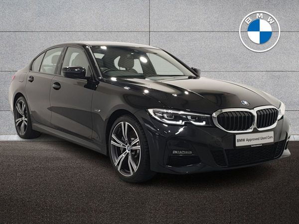 BMW 3-Series Saloon, Petrol Plug-in Hybrid, 2022, Black