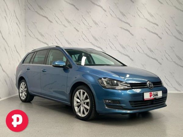 Volkswagen Golf Estate, Petrol, 2016, Blue