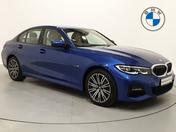 BMW 3-Series Saloon, Petrol Plug-in Hybrid, 2022, Blue