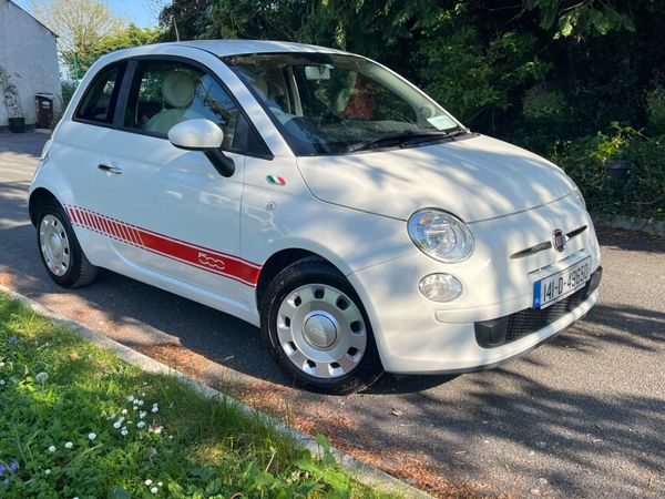 Fiat 500 Hatchback, Petrol, 2014, White