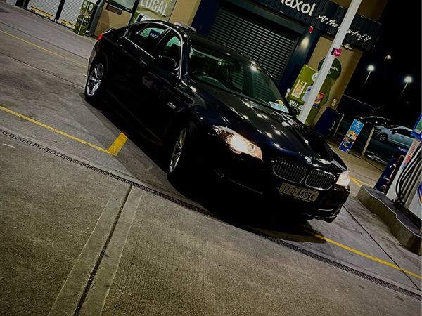 BMW 5-Series Saloon, Diesel, 2012, Black